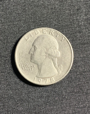 Moneda quarter dollar 1978 USA foto