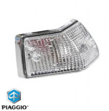 Semnalizare spate dreapta transparenta originala LML Star / Deluxe - Vespa P - Vespa PX 80 E - PX 100 E - PX 125 E - PX 150 E - PX 200, Piaggio