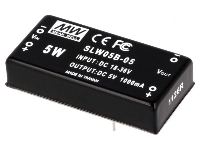 Convertor DC/DC 5W 18-36V la 5V 1000mA