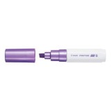 Marker cu vopsea pe baza de apa,varf tesit 8mm,Pilot Pintor Metalic,violet metalizat