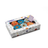 Dooky Gift Donuts șosete pentru bebeluși Blueberry Orange 0-12 m 3 buc