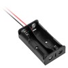 Suport acumulator 2x18650 cu fire