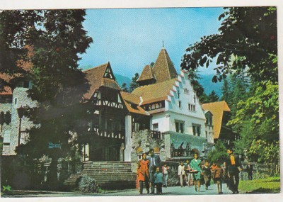 bnk cp Sinaia - Pelisorul - circulata foto