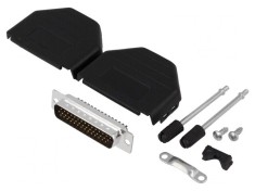 D-Sub HD 44-Pin Mufă Tată Lipire pe Cablu Set Complet