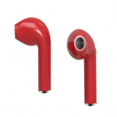HBQ i7 Single Stereo Bluetooth Headset -Red foto