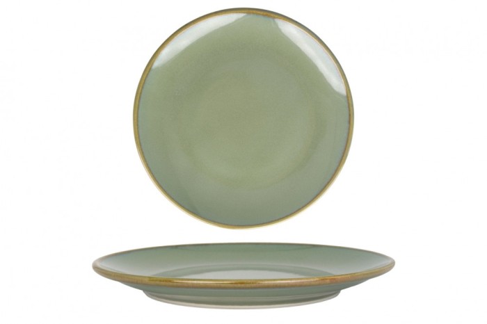 Bonna Farfurie pentru Desert - Sage Hygge - Por&Aring;&pound;elan - 21 cm - set de 6
