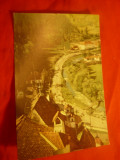 Ilustrata - Vedere de la Castelul Bran , anii &#039;60, Necirculata, Printata