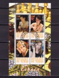 (C37) Chad 2010 ,&quot;Femei campioane la sah&quot;, colita , non UPU , stampilata