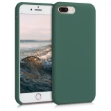 Husa pentru Apple iPhone 8 Plus / iPhone 7 Plus, Silicon, Verde, 40842.166, Carcasa