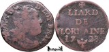 1728, Liard - Leopold I - Ducatul Lorenei (superioare) - var. fără punct, Europa