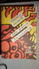 ASA GRAIT-A ZARATHUSTRA 368PAGINI= NIETZSCHE foto