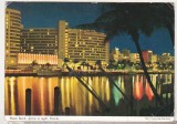 bnk cp USA SUA - Miami Beach - circulata catre Romania 1971