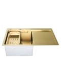Chiuveta handmade SanDonna HD7850 Auriu, 780x500x230 mm