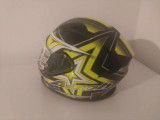 Casca moto Airoh yellow GLOSS full face Marimea L,produs nou, in cutie