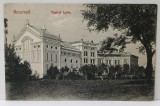 BUCURESTI , TEATRUL LIRIC , CARTE POSTALA ILUSTRATA , INCEPUTUL SECOLULUI 20