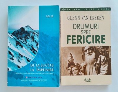 Pachet carti De la succes la implinire + Drumuri spre fericire foto