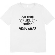 Tricou Asa Arata un sofer Adevarat , Cadou Personalizat pentru Pasionati Auto