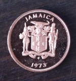 Moneda Jamaica - 1 Cent 1973 - Proof