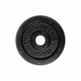 Disc greutate fier inSPORTline Castblack 1.25 kg/30 mm FitLine Training