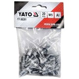 Yato YT-36201 - Piulite nituibile M5 20 bucati
