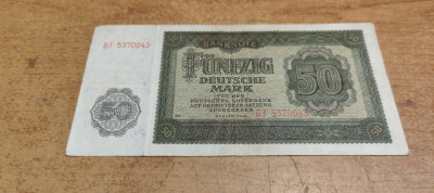 Bancnota 50 Deutsche Mark 1948 BJ5370043 #A5621HAN foto