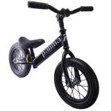 Cumpara ieftin Bicicletă din metal, fără pedale, roți cauciuc, Negru, Oem