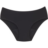 Snuggs Period Underwear Classic: Medium Flow Black chiloți menstruali textili &icirc;n caz de menstruație medie mărime L 1 buc