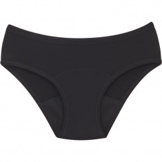 Snuggs Period Underwear Classic: Medium Flow Black chiloți menstruali textili în caz de menstruație medie mărime L 1 buc