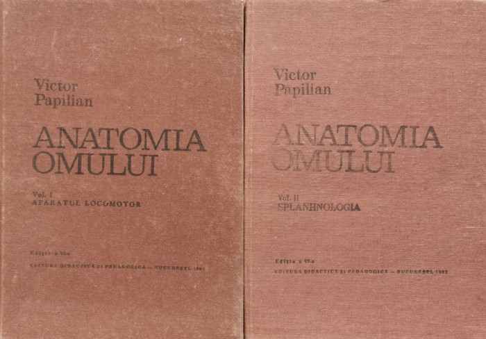 Anatomia omului Vol.1-2 aparatul locomotor, splanhnologia (Y245)