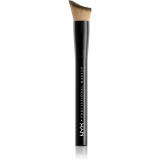 NYX Professional Makeup Total Control Foundation Brush pensula pentru machiaj 1 buc