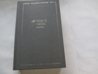 ROSU SI NEGRU - STENDHAL foto