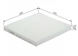 Filtru habitaclu BOSCH 1987432065