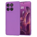 Husa silicon Motorola Edge 60 Pro Techsuit SoftFlex, mov