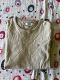 Tommy Jeans pulover tricotat bej | mărimea S