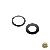 Geam Camera Spate Apple iPhone 13 / 13 mini Wide + UltraWide Negru, Aftermarket