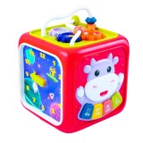 Cub interactiv cu melodii pentru bebelusi 6 in 1, 7Toys, Brand