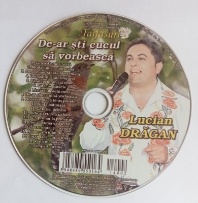 CD Lucian Dragan De-ar sti cucul sa vorbeasca revista Taifasuri foto