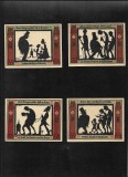 Set Notgeld 4 x 50 pf Glauchau, Europa