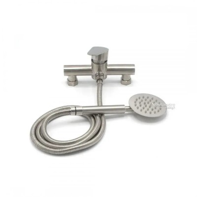 Set Baterie si Furtun, Inox SUS304, Satinat, LY011 ModernLight Concept foto