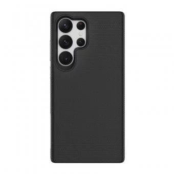Husa Samsung S24+ S926 Silicon Antisoc Triangle Negru foto