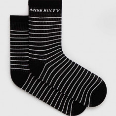 Miss Sixty sosete OJ8570 femei, culoarea negru, 6L2OJ8570000