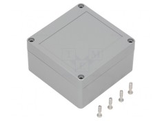 Carcasa Universala ABS Gri Inchis 100x100x55mm foto