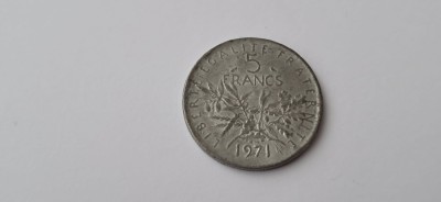 5 franci 1971 foto