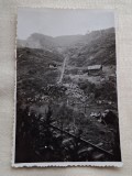 Fotografie veche Romania, datata anul 1939 - cale ferata, cabana Ferdinand