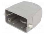 Carcasă metalică MOLEX HDC 10B pentru cablu cu sistem de prindere clichet