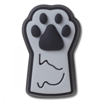 Jibbitz Crocs Grey Kitty Paw foto