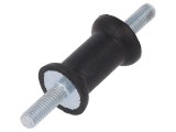 Atenuator de Vibrații M6 20mm Guma 30mm