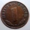 2.580 GERMANIA 1 REICHSPFENNIG 1938 D