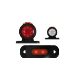 Lampa gabarit laterala LED NEON Alb / Rosu 12-24V Cod: 202017-BK Automotive TrustedCars, Oem