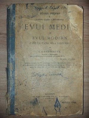 Evul Mediu si Evul Modern- I. Gavanescul foto